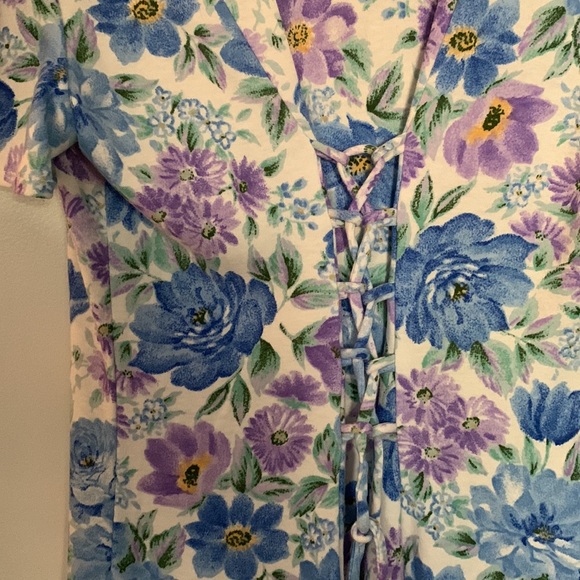 💗Colorful floral vintage dress - Picture 4 of 7